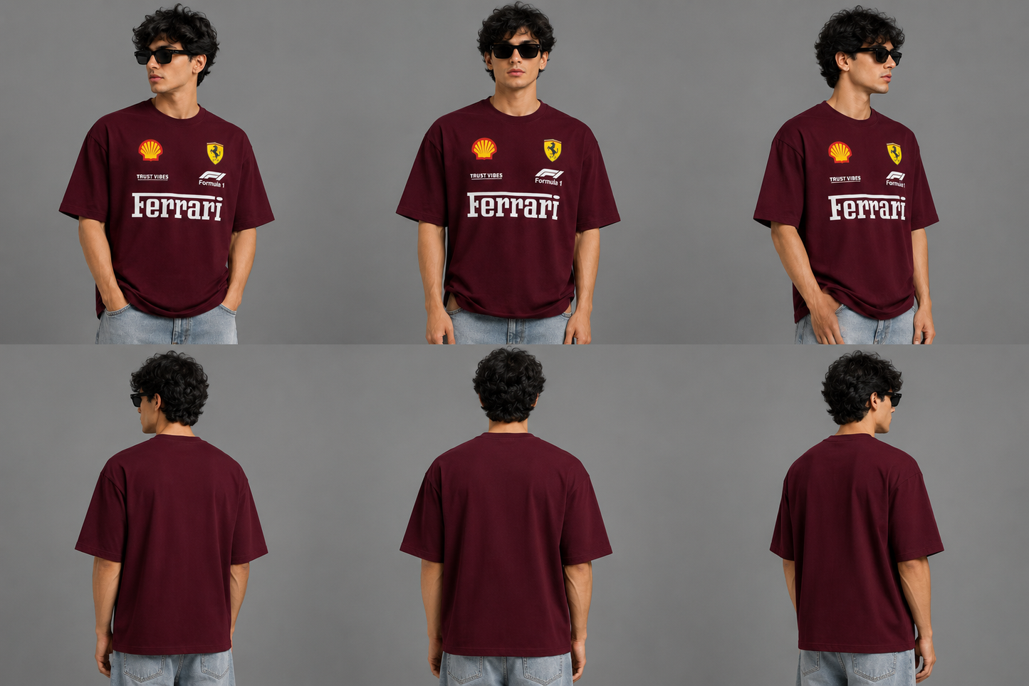 Ferrari Oversized T-Shirt