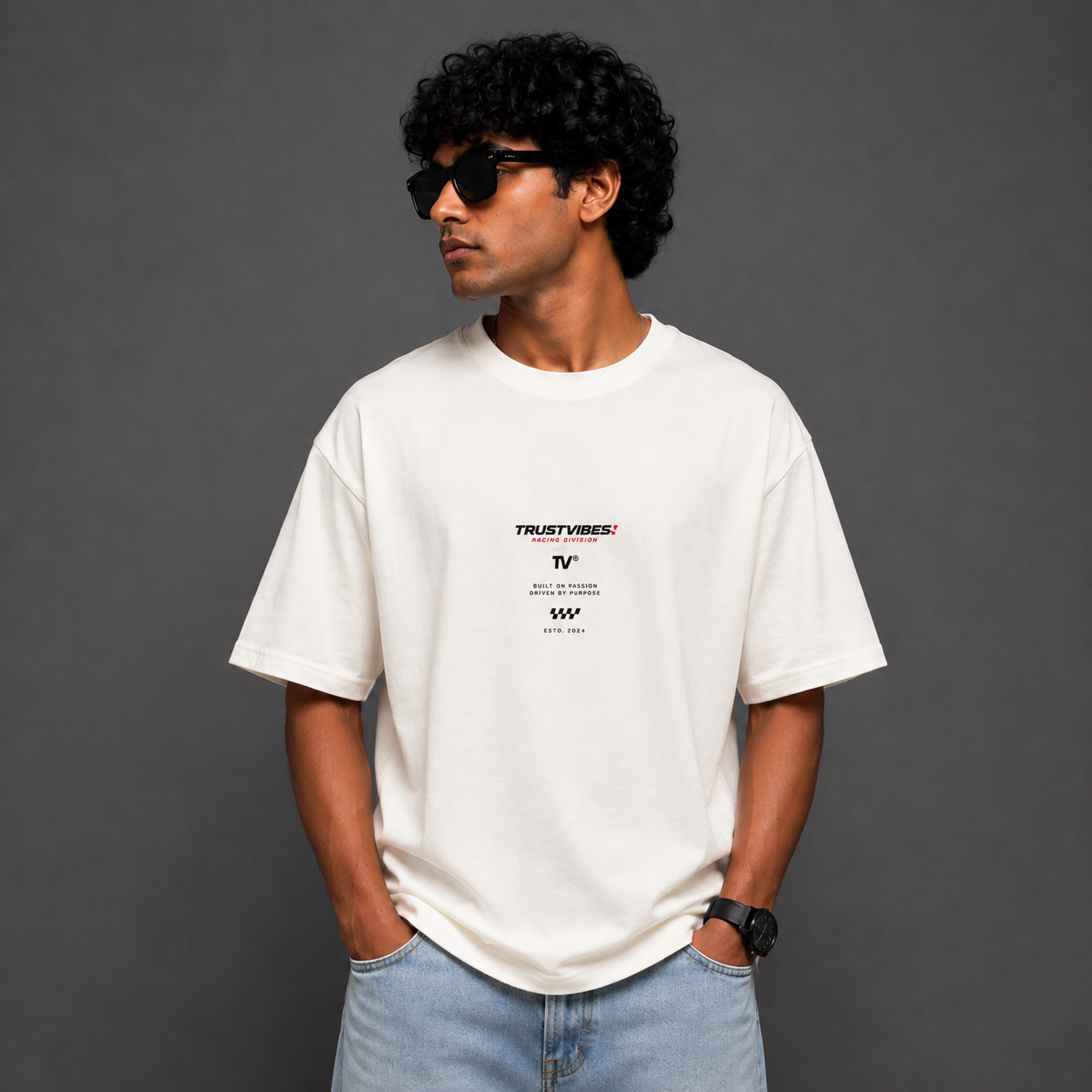 Ride Beyond Limits Oversized T-Shirt – Racing Division Collection