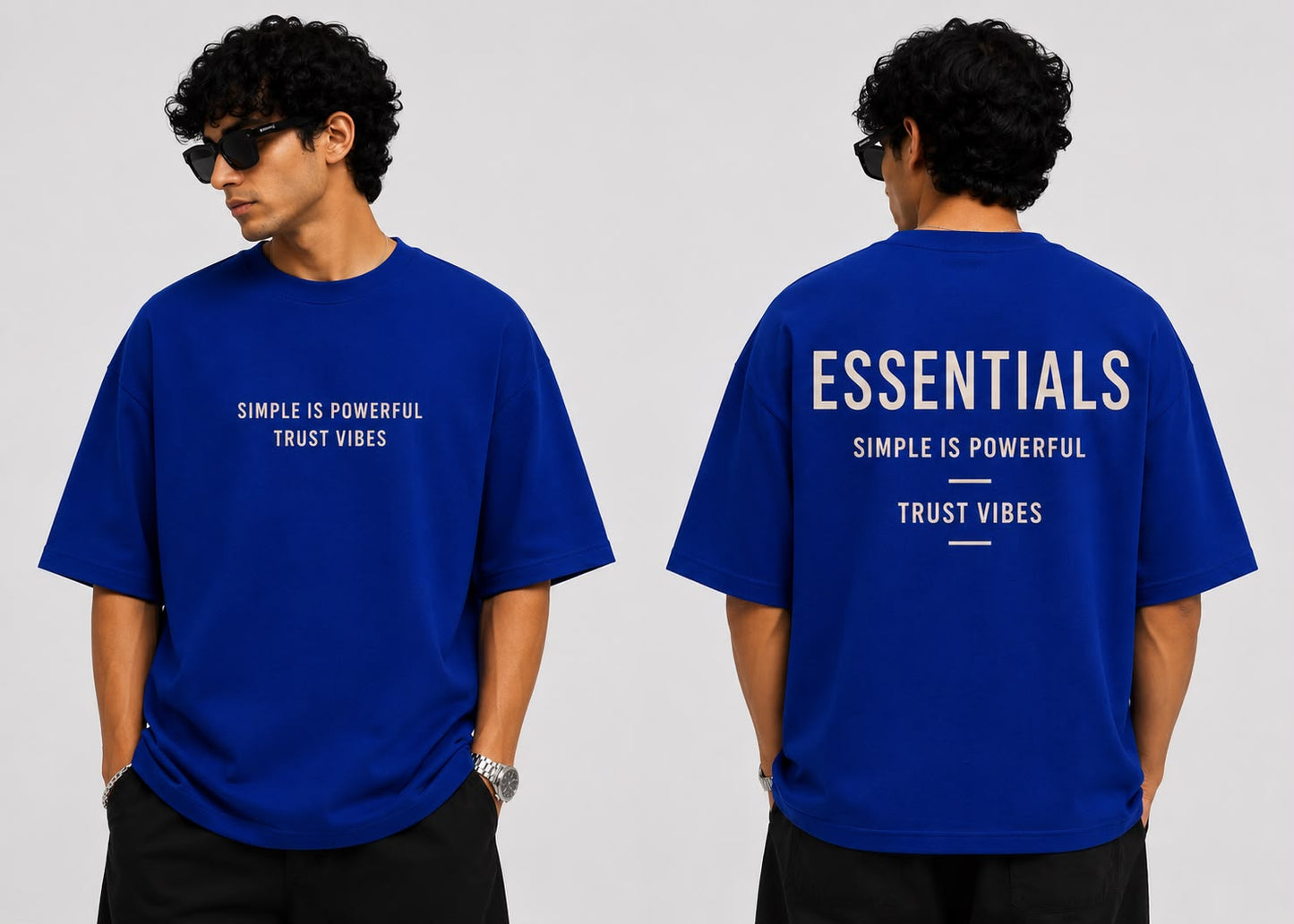 Essentials Oversized T-Shirt – Simple Is Powerful