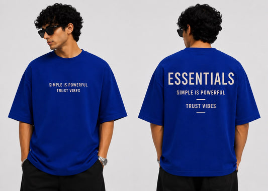 Essentials Oversized T-Shirt – Simple Is Powerful