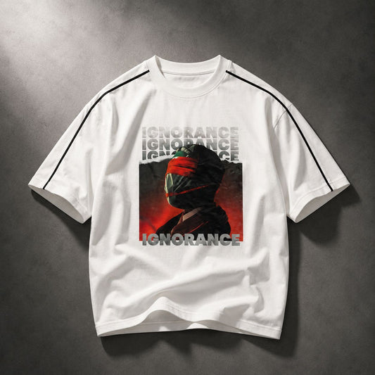TRUST VIBES COTTON OVERSIZED T-SHIRT