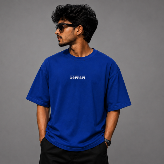 Ferrari 488 GTB Oversized T-Shirt | Premium 240 GSM Cotton